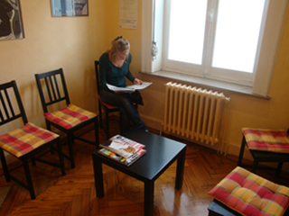 La salle d'attente